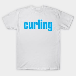 Curling Winter Sports T-Shirt